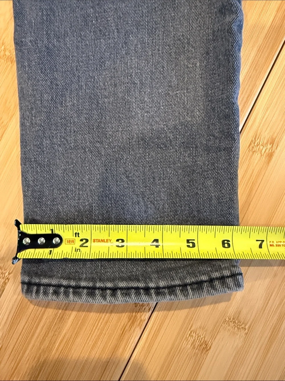 Banana Republic Men's Slim Straight Jeans in Washed Gray
